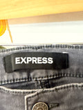 Express Button Fly 26" Inseam Jeans, 10