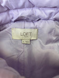 Loft Purple Vest, M