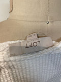 Loft White Top, M