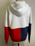 Tommy Hilfiger White Hoodie Sweatshirt, M