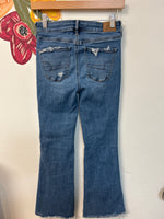 American Eagle Hi Rise Flare 29" Inseam Jeans, 00