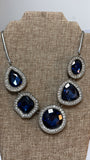 Silver/Blue Necklace