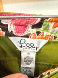 Lilly Pulitzer Green Corduroy Skirt, 10