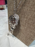 Silver Skeleton Necklace
