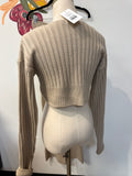 Nasty Gal 2pc Brown Sweater + 31" Inseam Pants, S