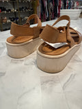 Born Brown Leather Sandals, 7