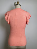 New Muse Pink Fitted Top, XL