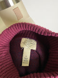 New St. John's Bay Ruby Dot Turtleneck Sweater, S