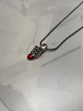 Brighton Silver Necklace with Shoe Pendant 16"-18"
