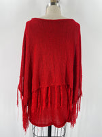 Peter Nygard Red Sweater, XL
