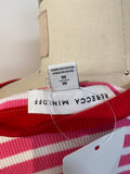 Rebecca Minkoff Pink Stripe Top, M