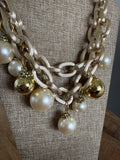 Gold Necklace, 16"-18"