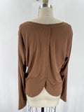 Freely Brown Pullover, L