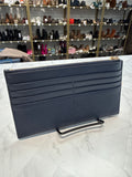 Michael Kors Blue Card Case Wallet, 7.25"x4"