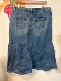 L.A. Blues Denim Skirt, 18W