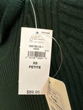 New Gap Green Sweater Dress, XS Petite