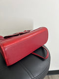 Brighton Red Shoulder Bag, 11"x8"