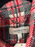 Talbots Red Plaid Vest, L