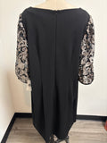 New Connected Apparel Black Dress, 18W