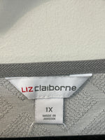 Liz Claiborne Gray Top, 1X