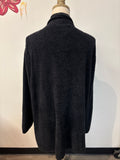 Barefoot Dreams Black CozyChic Lite Sweater, 2X Petite