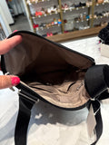 Baggallini Black Crossbody Bag, 10.5"x10"