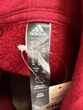 Adidas Burgundy Hoodie, L