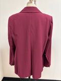 Lane Bryant Burgundy Blazer Jacket, 16