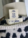 Yes Lola Animal Print Sweater, XS