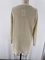 Old Navy Tan Open Stitch Cardigan, S