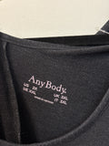 Any Body Gray 18" Inseam Jumpsuit, 2X