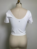 Lululemon White Top, 8?