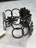 Black Cuff Bracelet
