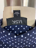 MSK Blue Dress, L