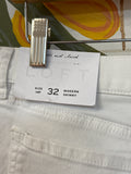 New Loft White Modern 27" Inseam Jeans, 14 Petite