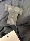 Investments Black Cardigan, L