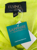 New Flying Tomato Green Denim  Dress, L