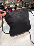 Michael Kors Black Nylon Crossbody Bag, 9.5"x9.5"
