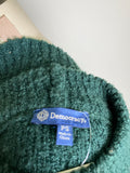 Democracy Green Sweater, S Petite