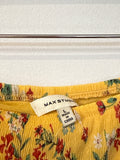 Max Studio Yellow Skirt, L