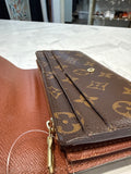 Louis Vuitton Sarah Monogram Wallet, 7.5"x4"