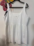 New Gap Fit White Athletic Dress, XXL with Attached Shorts