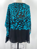 Michael Kors Black Print Top, 1X