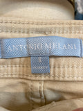 Antonio Melani Tan 29" Inseam Jeans, 8