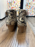 Seven Dials Snake Print Boots, 10