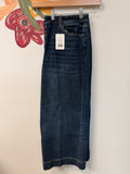 a.n.a. Button Fly Wide Leg 24" Inseam Jeans, 18