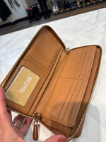 Michael Kors Brown Wallet, 8"x4"