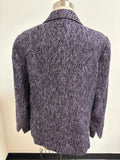 Coldwater Creek Purple Blazer Jacket, 14