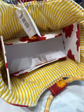 New Macy's Floral Handbag, 10"x6"