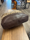 Coach Brown Park Signature Hobo 23279, 12.5"x14"
